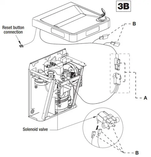 GLOBAL INDUSTRIAL 761217 Wall Mounted Filtered Water Cooler - Connect Wire Connectors