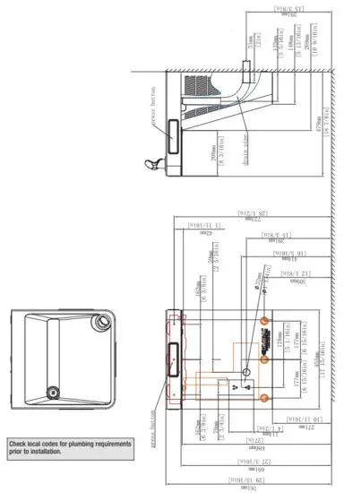 GLOBAL INDUSTRIAL 761217 Wall Mounted Filtered Water Cooler - Water Cooler