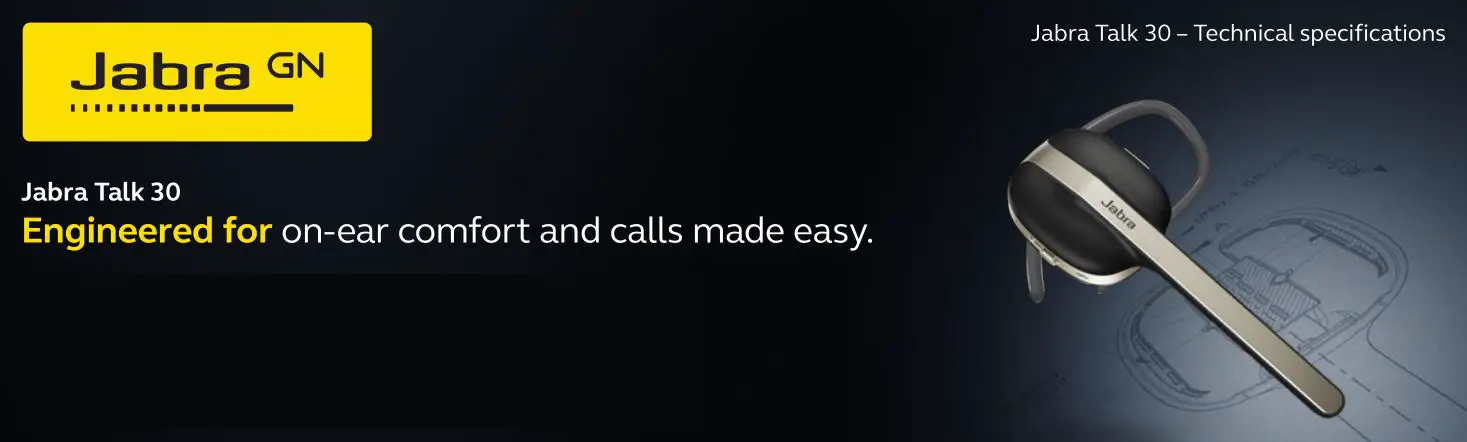 Jabra Talk 30 Specifications Manual