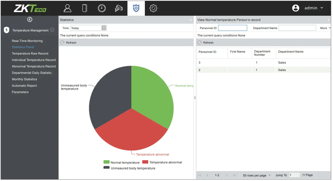 ZKTeco RevFace15 T1 Version - app 13