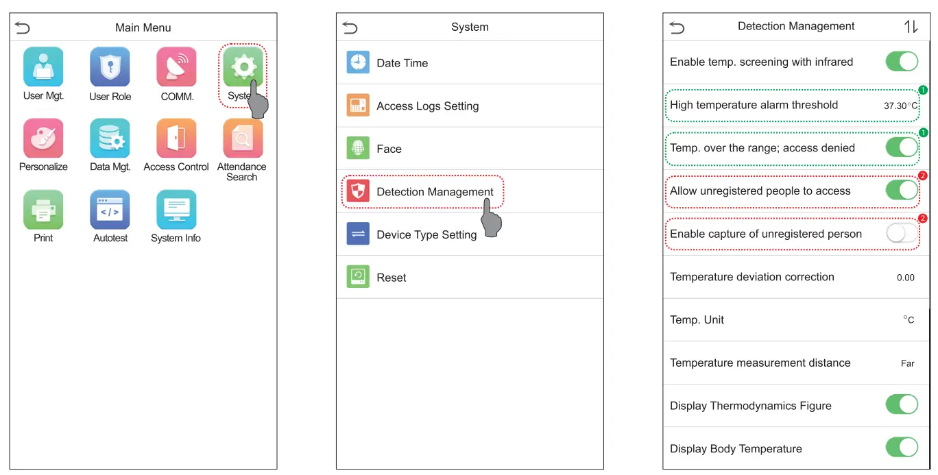 ZKTeco RevFace15 T1 Version - app 7