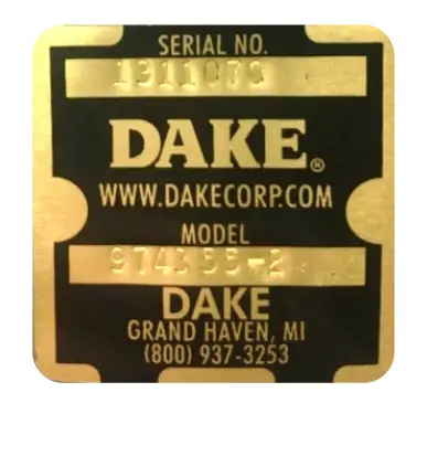 DAKE 75H Hand-Operated Hydraulic Press 1