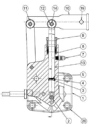 DAKE 75H Hand-Operated Hydraulic Press 9
