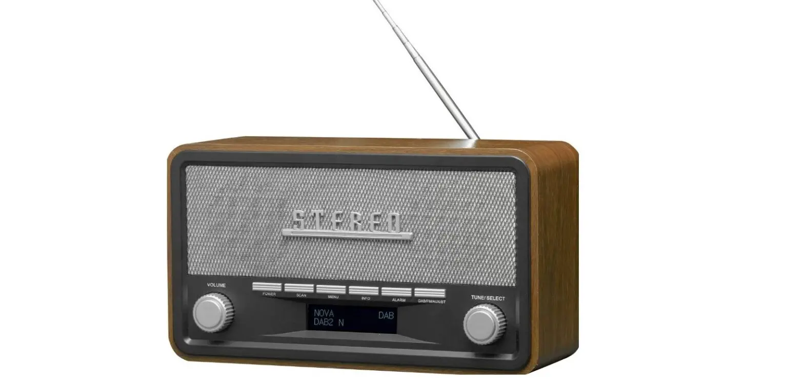 Denver Dab-18 Dab+/fm/bluetooth/aux-in Desk Radio Instruction Manual