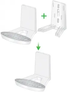 Wall-mount brackets and covers
