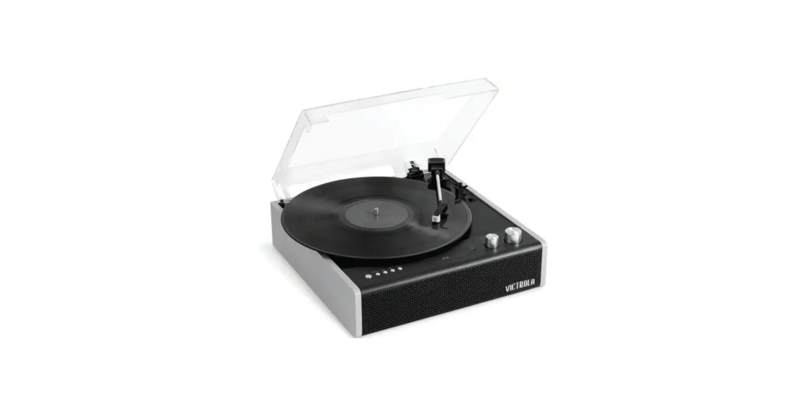 Victrola Vta-72 Eastwood 3-speed Bluetooth Turntable With Built-in Speakers And Dust Cover Instruction Manual