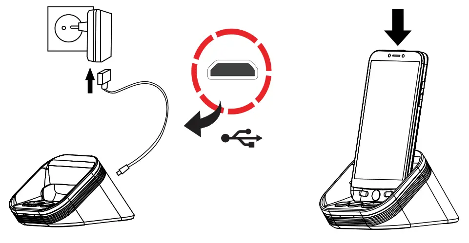 amplicomms M50 Amplified Smartphone - fig