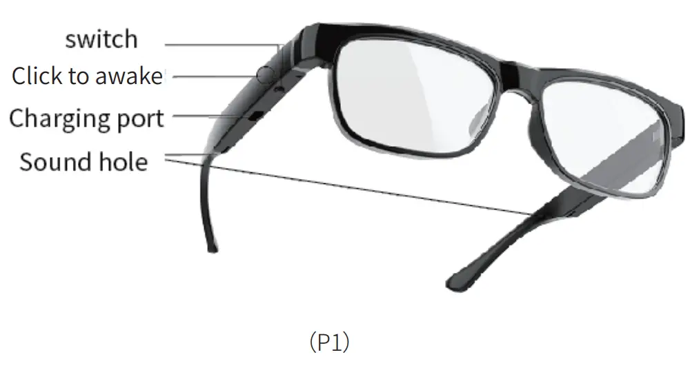 Shenzhen Hengbida Electronic Technology ZY1AI Smart Glasses - fig1