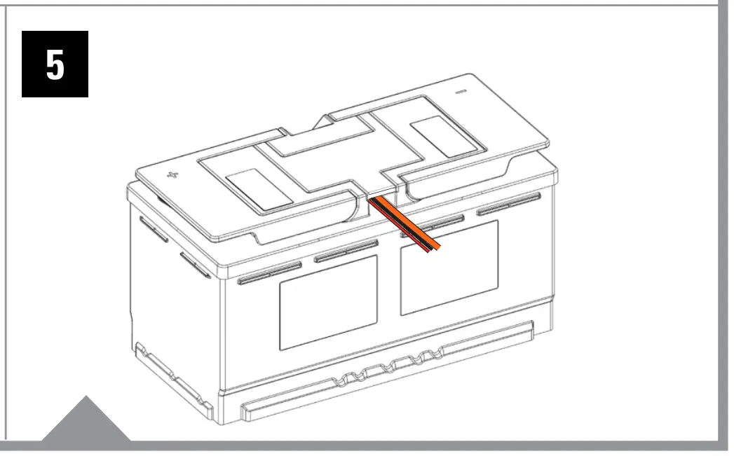 CONNECTION TO EPSILON 12V100Ah/12V150Ah