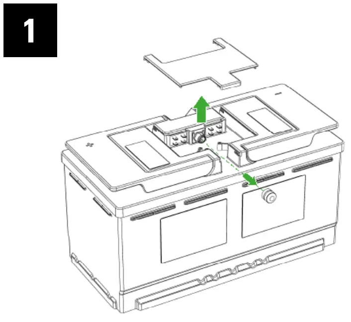 CONNECTION TO EPSILON 12V100Ah/12V150Ah