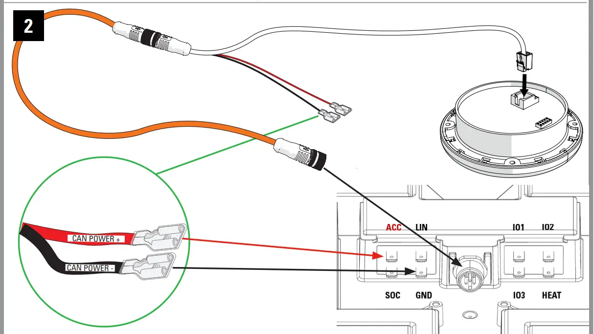 CONNECTION TO EPSILON 12V100Ah/12V150Ah