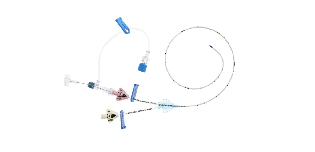 Arrow Pr-05552-hpx Pressure Injectable Two-lumen Picc With 130 Cm Wire Instructions