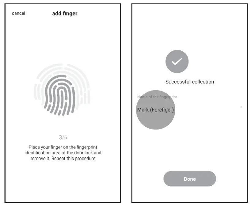 crest SHFCP Fingerprint Cable Padlock - Figure 9
