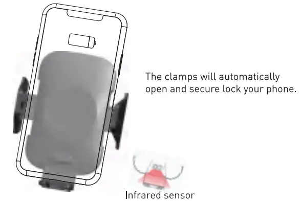 TELLUR TLL151201 Fast Wireless Car Charger and Motorized Mount - fig 4