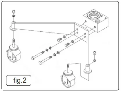 SEALEY 300TRQ 1000kg VERTICAL TRANSMISSION JACK WITH QUICK LIFT - SAFETY 2