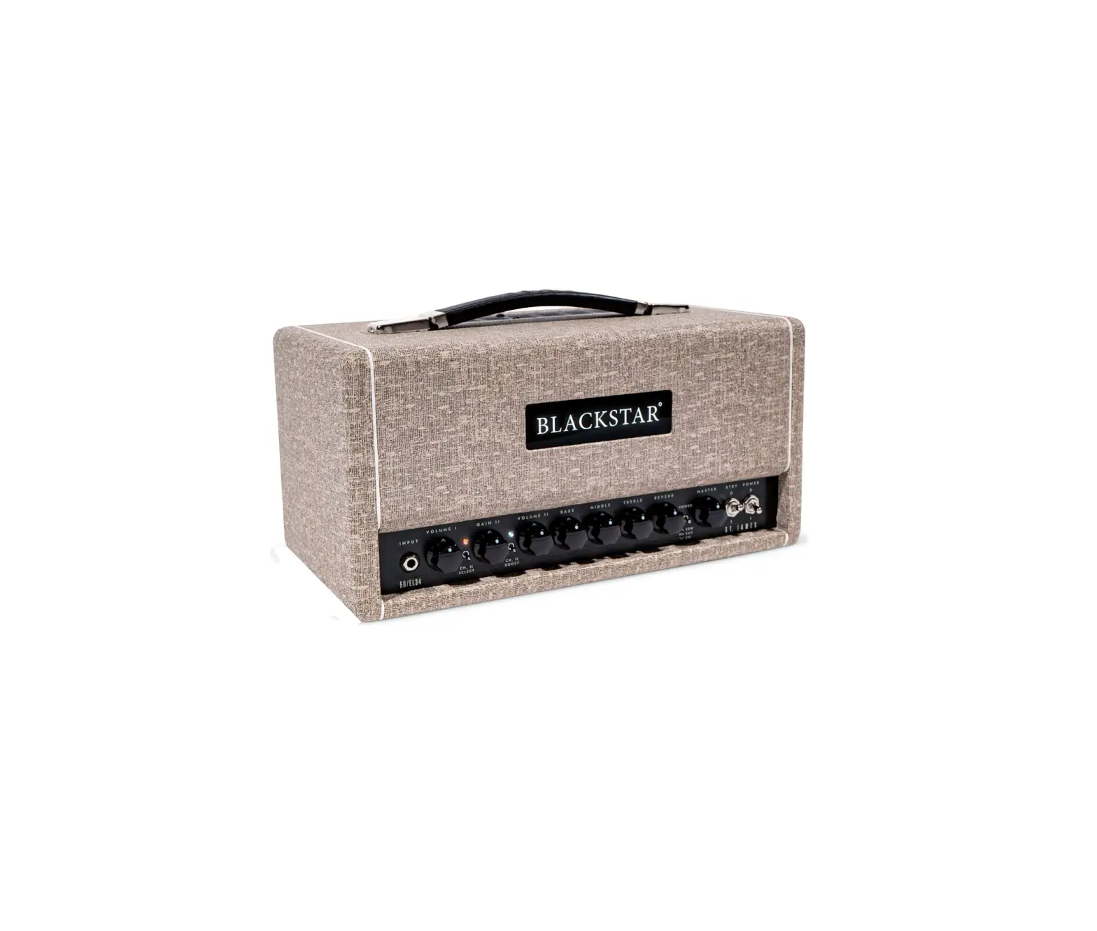 Blackstar 50 El34 St. James Tube Amplifier Head For Electric Guitar Owner's Manual Blackstar 50 El34 St. James Tube Amplifier Head For Electric Guitar Owner's Manual