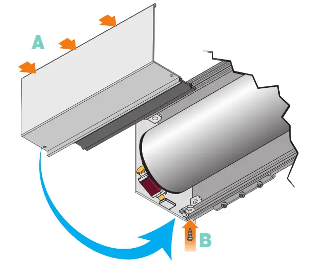 DRAPER E 220V Outdoor Electric Projection Screen - fig10