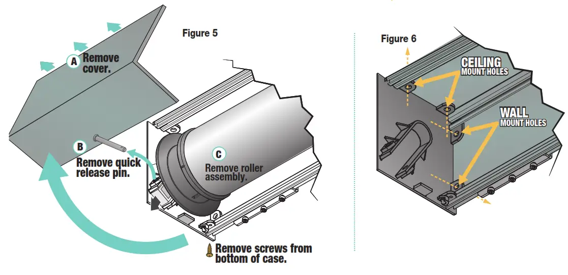 DRAPER E 220V Outdoor Electric Projection Screen - fig6