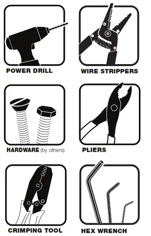 DRAPER E 220V Outdoor Electric Projection Screen - icon 2