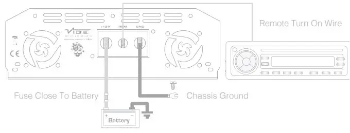 VIBE BLACKDEATHM14K-V6 Black Death 14000 Watt Full range Competition Amplifier 1