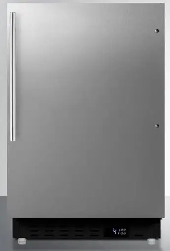 SUMMIT ALR46W 20 Inch Wide Built-in Refrigerator-Freezer-fig1