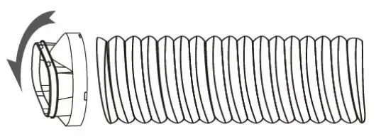 Puluomis US-AB002-WH-X Portable Air Conditioner - windows kit adapter
