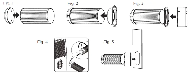 BLACK DECKER BPACT12 BTU PORTABLE AIR CONDITIONER 5