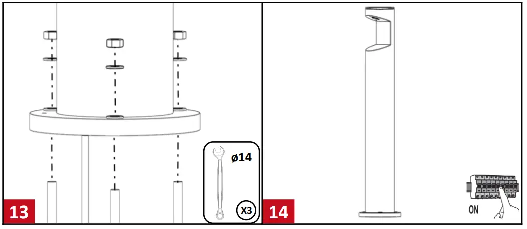 resistex 818107 Bolarside Bollard LED - fig 2