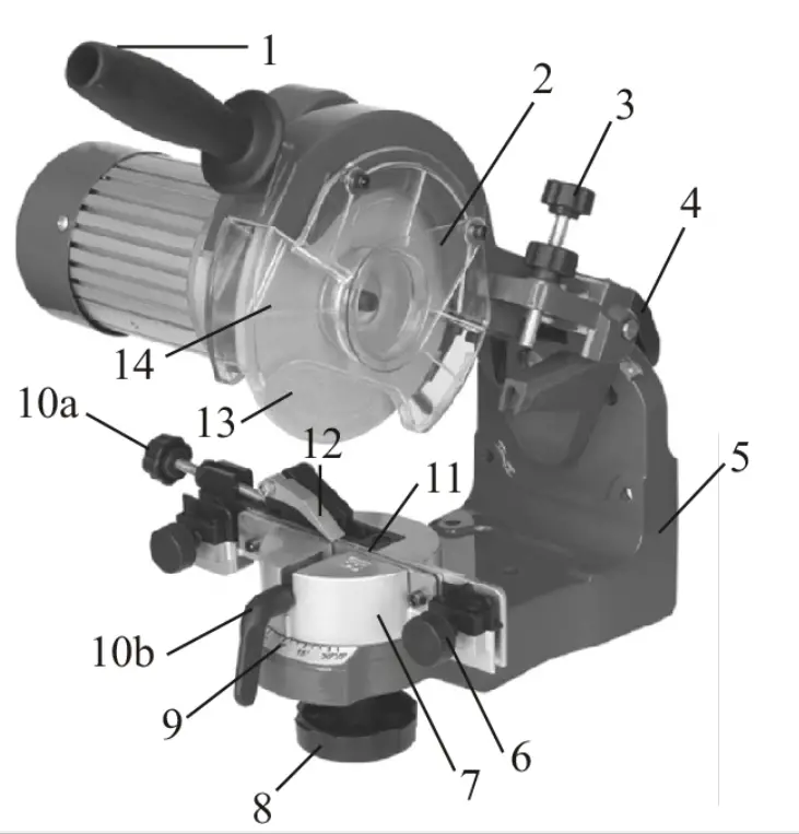 NAKAYAMA PRO ES2310 Expert Level Chain Sharpener