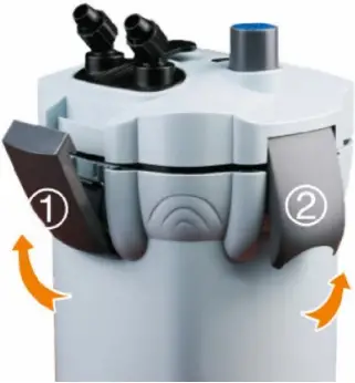 SUNSUN HW 302 304 External Aquarium Filter - Figure 1