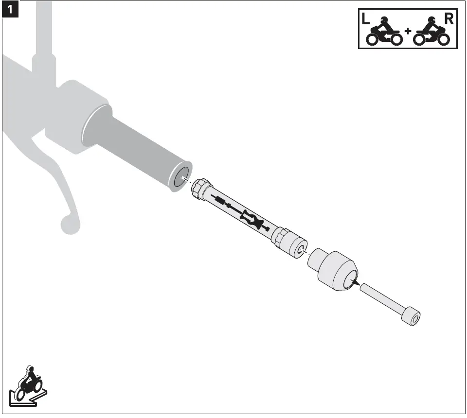 SW-MOTECH LVG.01.529.11000 Lever Protector 2