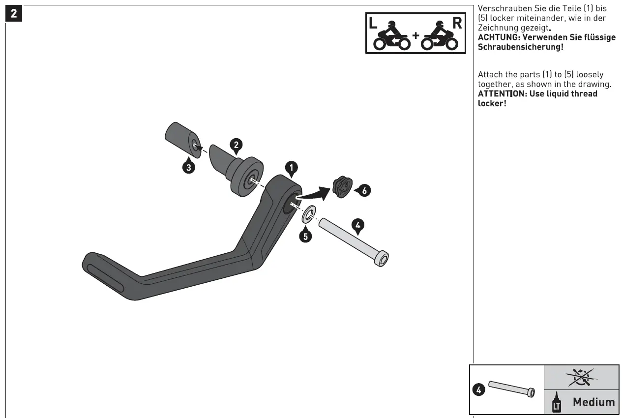 SW-MOTECH LVG.01.529.11000 Lever Protector 3
