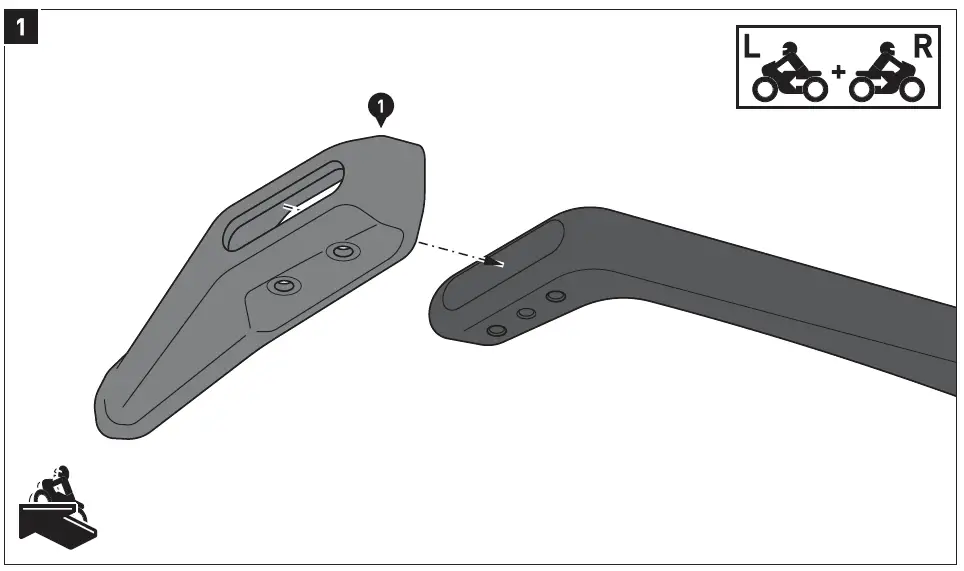 SW-MOTECH LVG.01.529.11000 Lever Protector 7