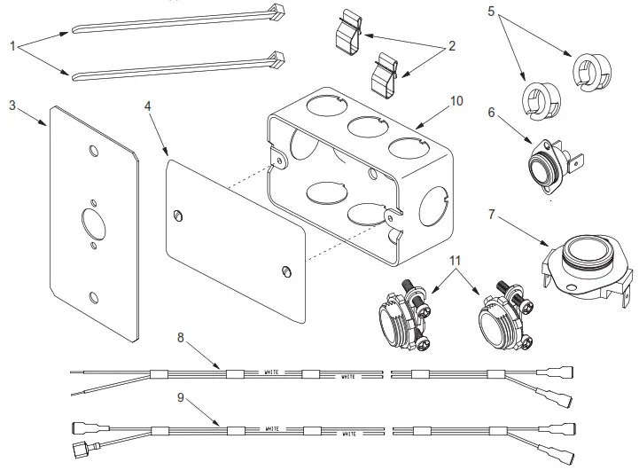 EMPIRE HMFATV-1 Forced Air TV Kit - 2