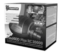 SuperFish RC 26000 PandECO Plus Electronic Filter Pump with Remote Control- fig9