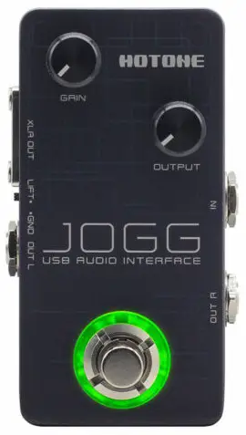 HOTONE TIUA10 Jogg USB Audio Interface Pedal