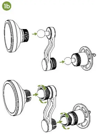 mophie Wireless Charging Vent Mount with MagSafe - FIG 2