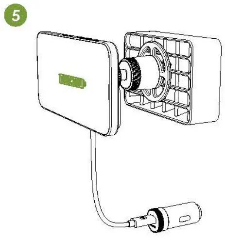 mophie Wireless Charging Vent Mount with MagSafe - FIG 8