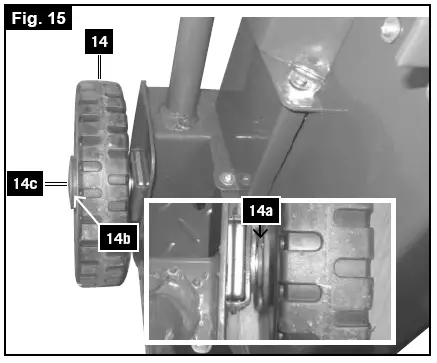 scheppach HL850 Log Splitter fig 16