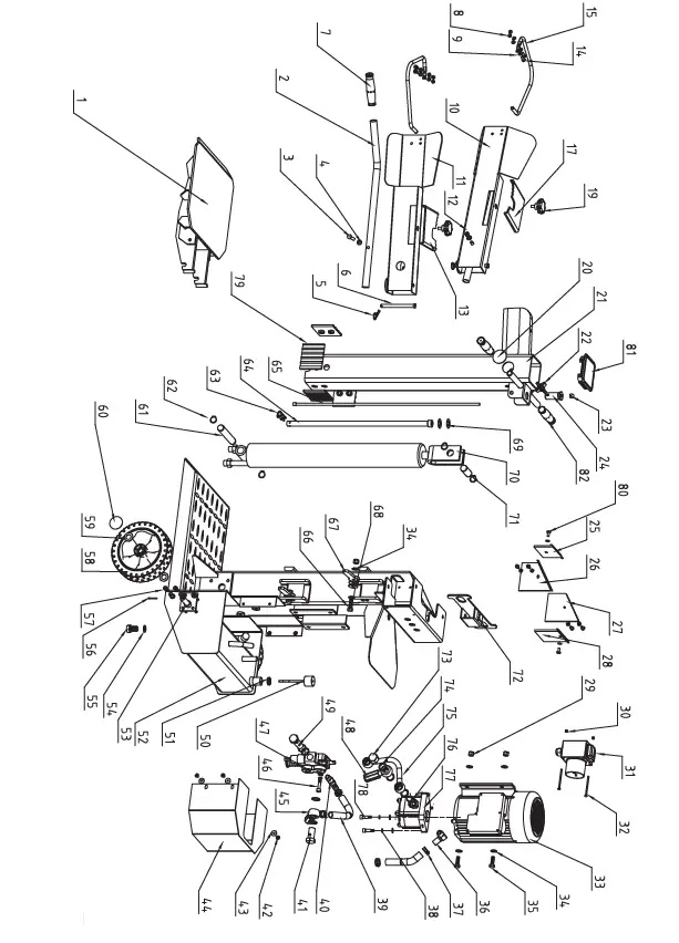 scheppach HL850 Log Splitter fig 19