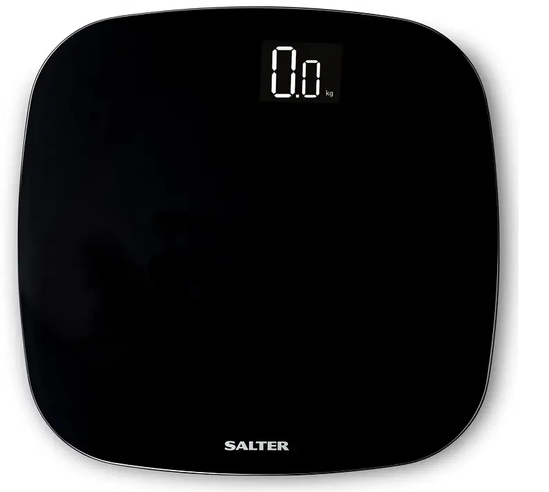 Salter 9221 BK3R Premium Eco Rechargeable Electronic Bathroom Scale