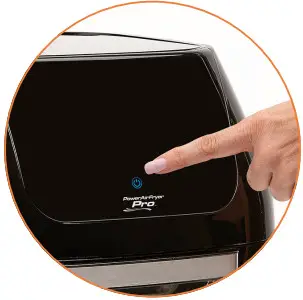 PowerAirFryer PRO Round Basket -11