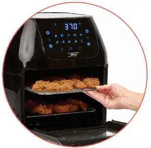 PowerAirFryer PRO Round Basket -2