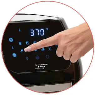 PowerAirFryer PRO Round Basket -3