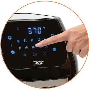 PowerAirFryer PRO Round Basket -33