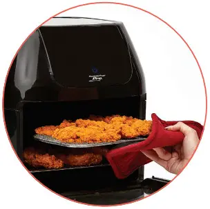 PowerAirFryer PRO Round Basket -4