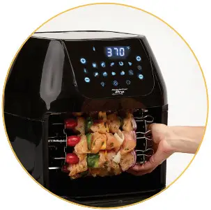 PowerAirFryer PRO Round Basket -b