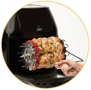 PowerAirFryer PRO Round Basket -d