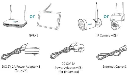 Sovmiku SFWK-10V-4HB913-1T Wireless Security Camera   (1)