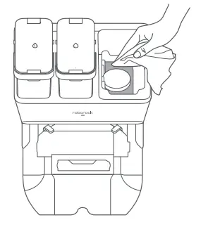 roborock EWFD01LRR Empty Wash Fill Dock-fig19